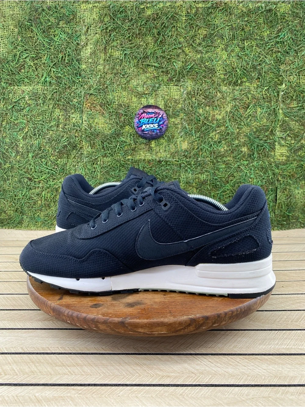 Nike AIR PEGASUS '89 TXT Lifestyle Shoes- Dark Obsidian Athletic Sneakers